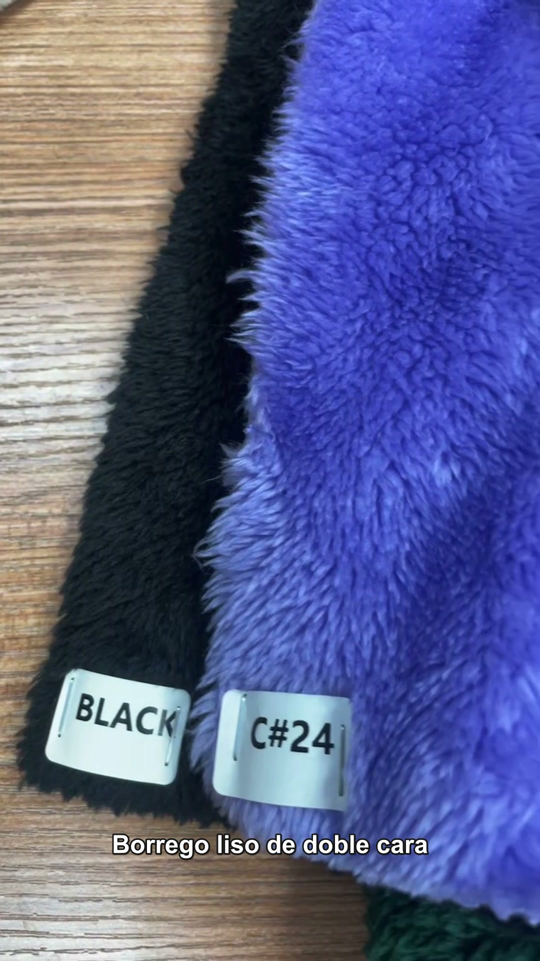 Double-Sided Brushed Arctic Fleece sample detail