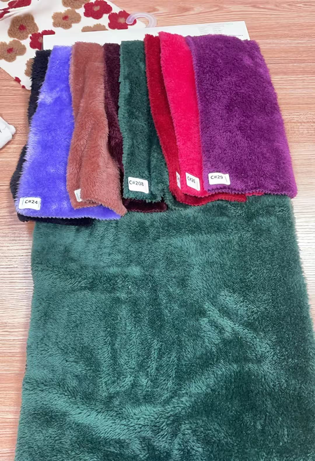 Double-Sided Brushed Arctic Fleece Fabric 290 GSM 155 CM