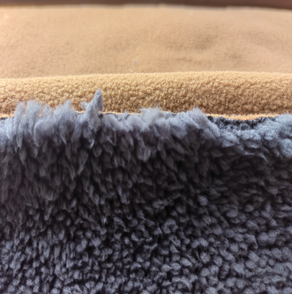 Anti-Pilling Polar Fleece Bonded Heavy Sherpa Fabric (BK2022081903)
